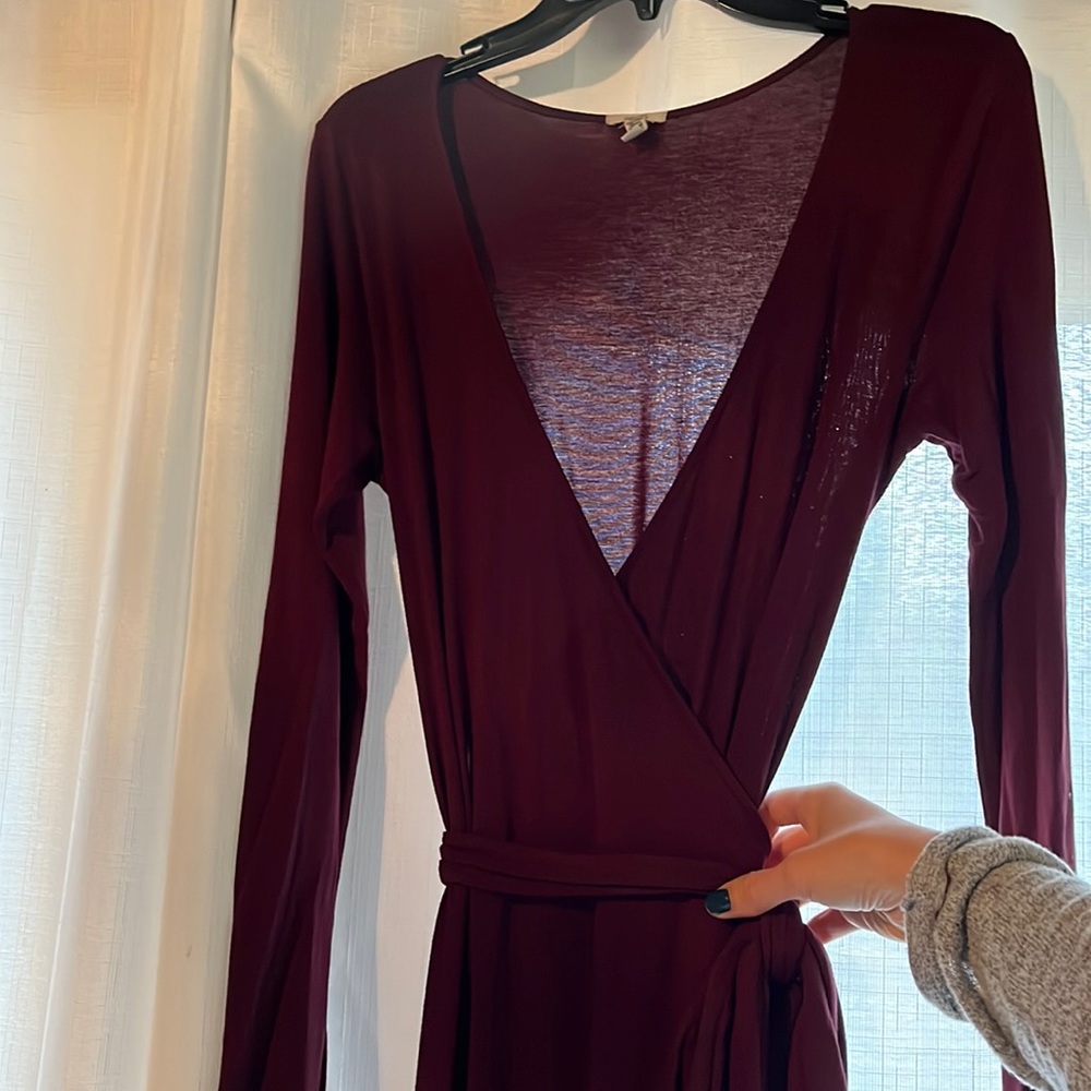 Free People Ecote Wrap Dress